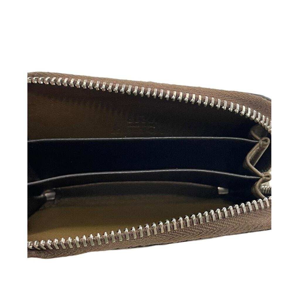 Gucci Leather Compact Zip Card Case Wallet Brown‎ Croc New Retails: $1725 - Picture 5 of 7
